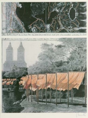 Christo & Jeanne-Claude, The Gates (Project for Central Park, New York City)